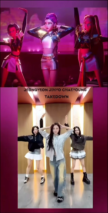 TWICE TAKEDOWN DANCE || Kpop Demon Hunters || #twice #kpop #kpopidol #kpopedit #edit #fyp