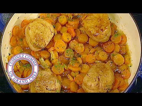 Grenadins de veau aux carottes - YouTube