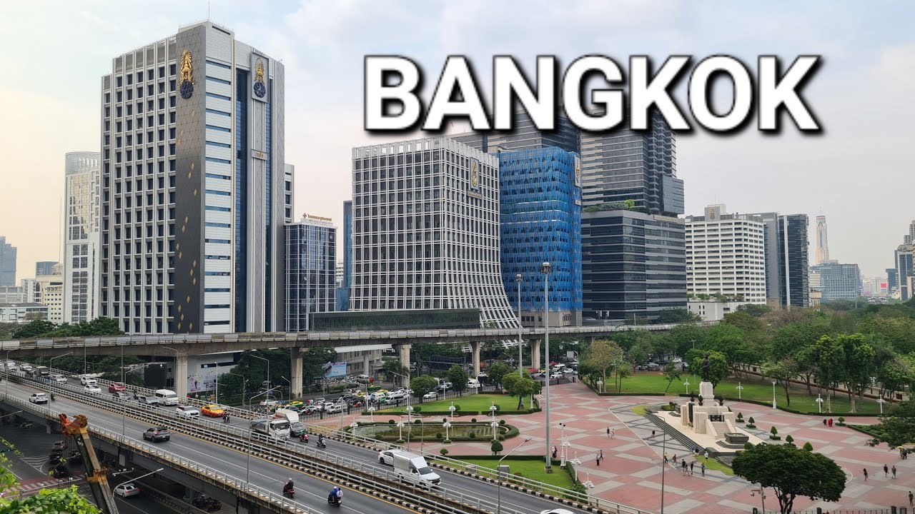 💥 Unbedingt besuchen ! Dusit Central Park, Bangkok City Walking Tour, 4k