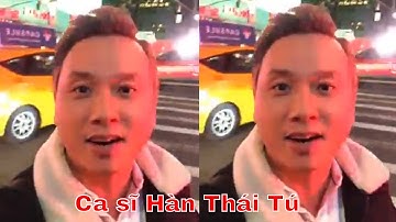 Ca sĩ Hàn Thái Tú tại New York ngắm thành phố về đêm 18/03/2019