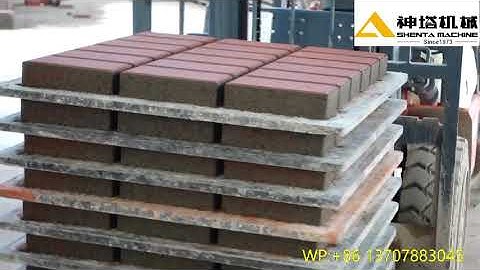 Pavers stacking and loading video