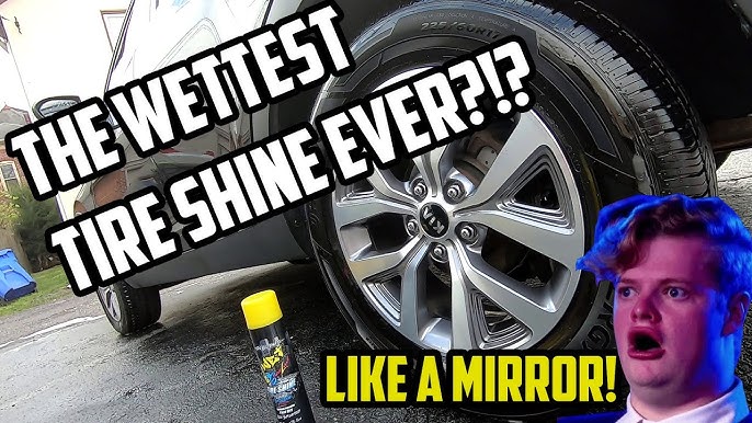 The best tire shine EVER! Spray Shine is a WINNER! LINK IN BIO