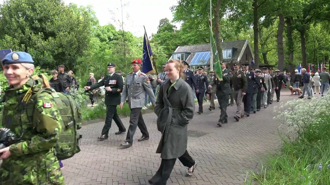 Het Vrijheidsdefilé 2025 in Wageningen