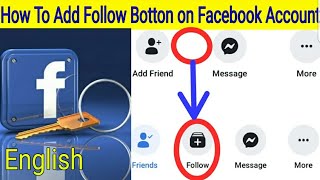 How To Add Follow Botton on Facebook Account