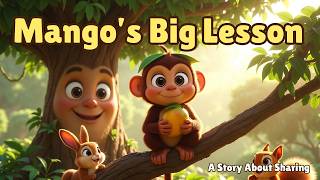 Mango’s Big Lesson 🥭 | The Jungle Story That Teaches Sharing