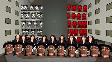 POV UNLIMITED SELENE DELGADO AUUGHH AND ROSHALIA NEXTBOTS #gmod #nextbots