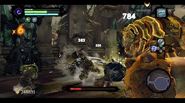 Darksiders II Deathinitive Edition - Construct Hulk boss fight.