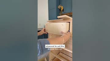 an easy way to install drawer slides #drawerslide #diywoodworking #woodworkingtips #diyfuture