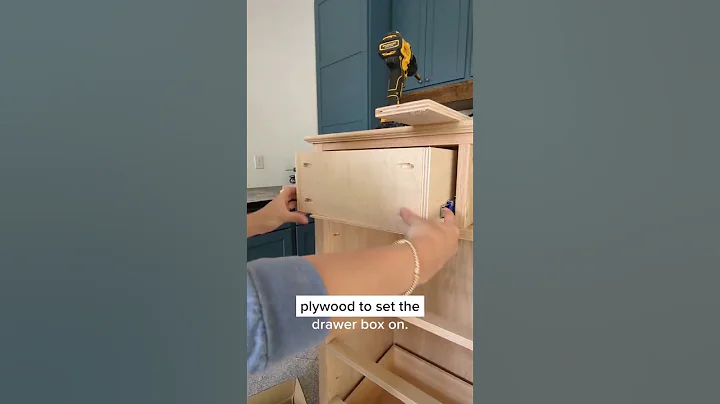 an easy way to install drawer slides #drawerslide #diywoodworking #woodworkingtips #diyfuture