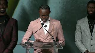 Jaydon Hibbert Wins 2023 The Bowerman Award