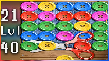 Buttons and Scissors - Gameplay Walkthrough - Levels 21-40
