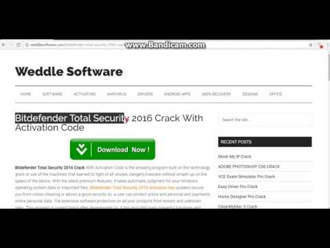 bitdefender total security 2017 serial number