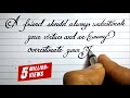 Beautiful English handwriting styles | English neat and clean cursive handwriting styles # 14