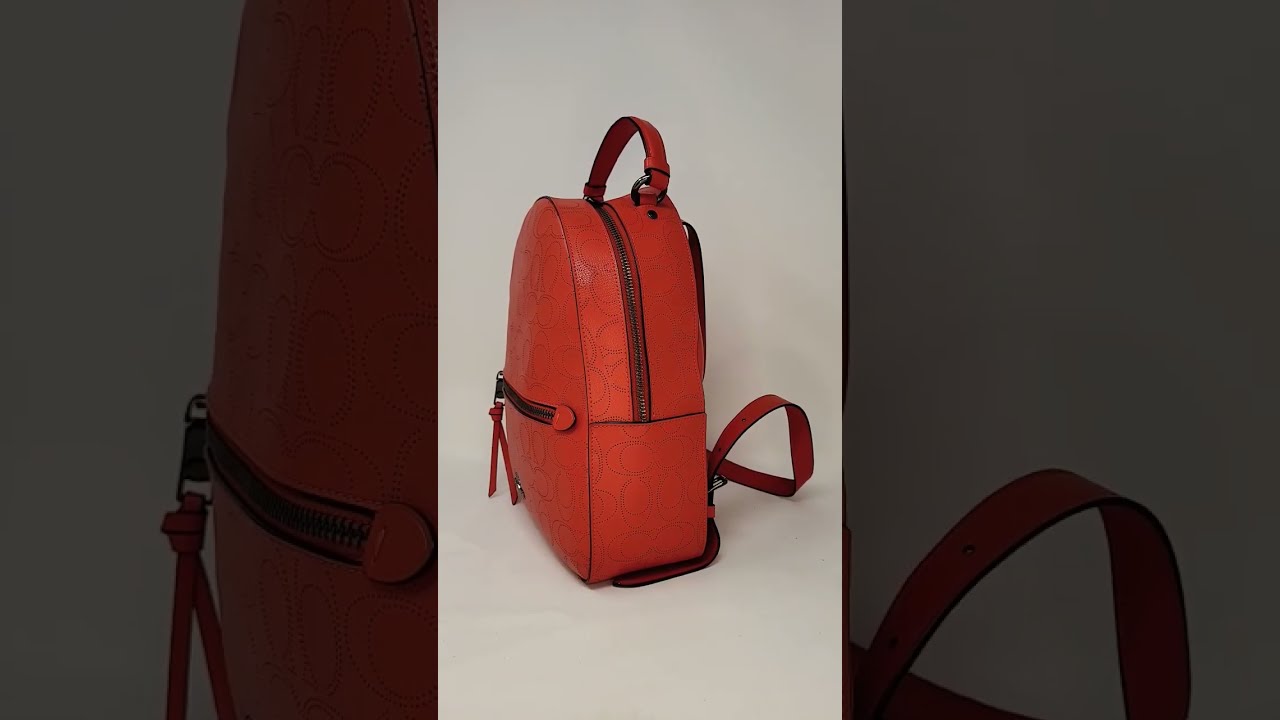 Coach jordyn backpack red hotsell