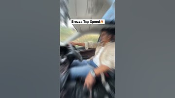 Maruti Brezza Top Speed 🔥