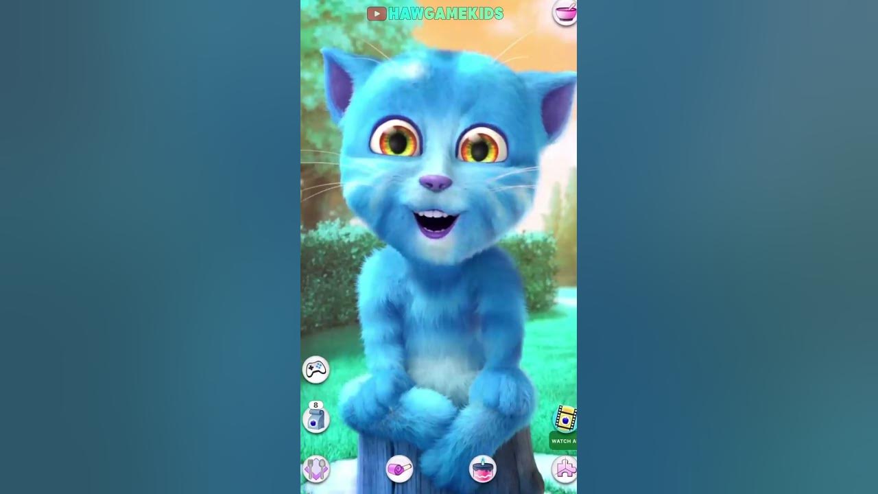 MY TALKING GINGER BLUE the cutest talking ginger you ever saw! #talkingginger #mytalkingtom #shorts MY TALKING GINGER BLUE the cutest talking ginger you ever saw! #talkingginger #mytalkingtom #shorts