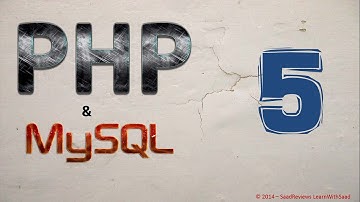 PHP & MySQL - 5 HTML tags in PHP - LearnWithSaad