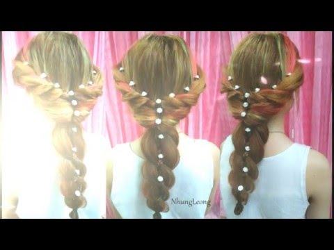 Bridal Hairstyles - Các Kiểu Tết Tóc Cô Dâu Đẹp Như Thiên Thần | Yêu làm Đẹp | các kiểu tết tóc cô dâu