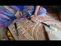 Carving incredible wood carving flower by hands  woodcrafts in bangladesh