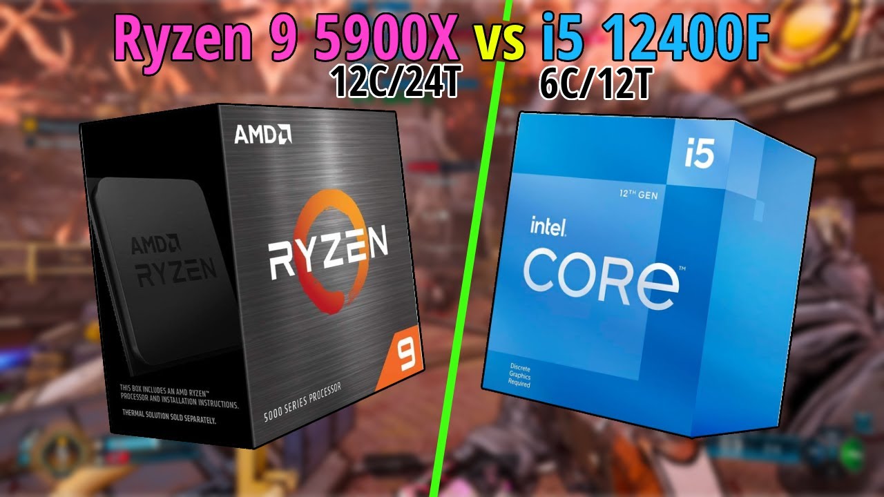 Ryzen 9 5900X vs i5 12400F - Some Surprising Results...