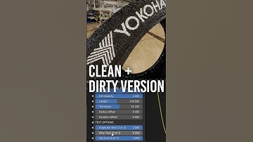Procedural Tire Shader - Lettering Update