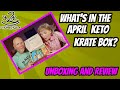 What's in the April Keto Krate