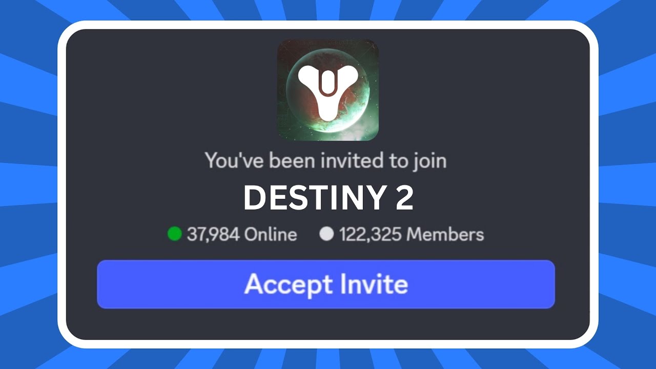 How to Join Destiny 2 Discord Server - YouTube