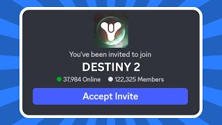 How to Join Destiny 2 Discord Server