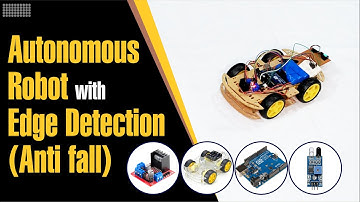 Autonomous Edge-Detection Robot with Arduino Tutorial | Arduino Robotics