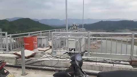 Còi hú - còi báo động - còi báo xả lũ LK-STH21-2 lắp đặt tại đập thủy điện Sông Tranh 3