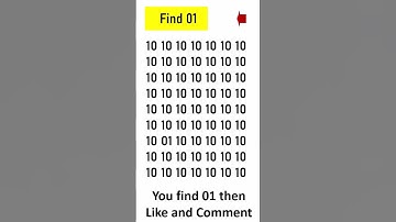 Only 1% Can Find The Odd Number 01