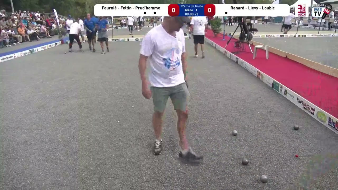 Miniature : PPF Tour 2023 Auch National 32ème de Finale Equipe FOURNIÉ contre équipe RENARD