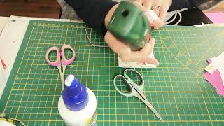 Tuto: petit mini sur une bande 10x30,5. Idéal pour les enfants !