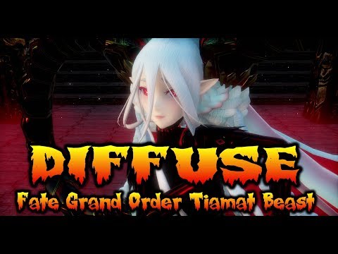 1108【MMD】DIFFUSE【Fate Grand Order ティアマト（ビーストII）】