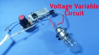 How To Control output Voltage. Voltage regulator variable. DC voltage step down. ET inventor. MOSFET