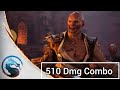 Baraka 510 Dmg Combo After Nerf#mk #tutorial #combo #mustwatch #highlevelgameplay #highdamage #epic