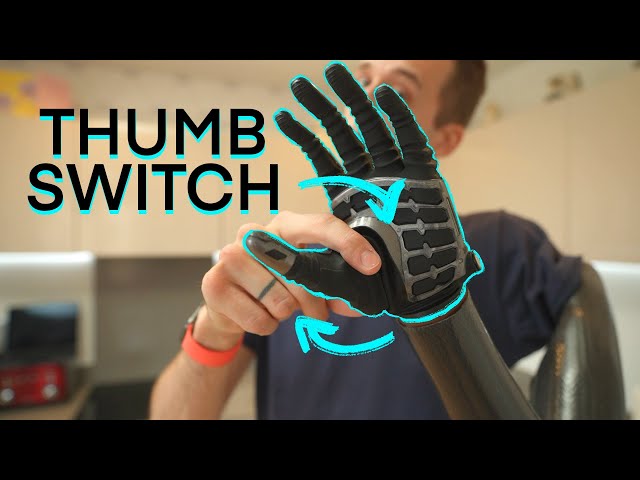 Covvi Nexus Hand - How to use the Thumb Switch