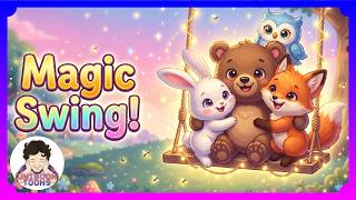 Cute Animal Friends Play Together! 🐰🦊 Magical Bedtime Story for Kids