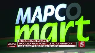 Bellevue Gas Station Clerk Robbed At Gunpoint