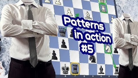Practical Examples of  Chess Pattern Recognition - Patterns in action #5