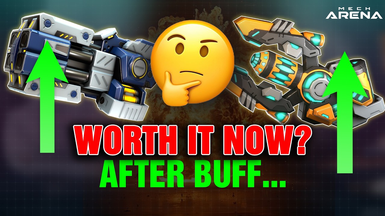 Repeater & Particle Beam After Buff… Worth It? | Mech Arena