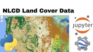 Google Earth Engine Tutorial | NLCD land cover with Earth Engine Python API | Jupyter Notebook