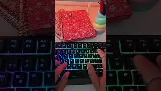 Can you study with these keyboard sounds? ⌨️🤍
