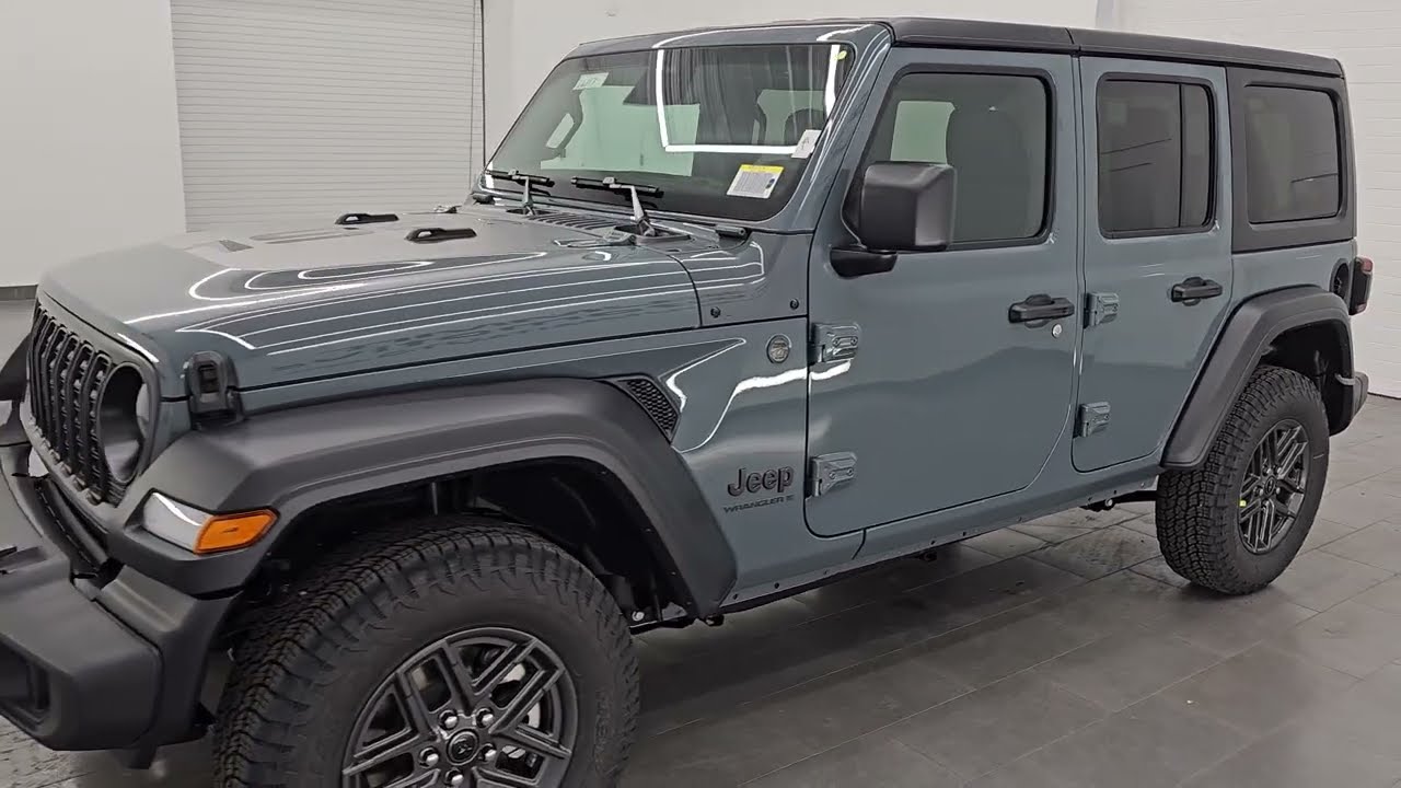 2026 JEEP WRANGLER 4 DOOR SPORT S ANVIL ПОЛНЫЙ 4K ОБЗОР 26J17