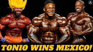 Tonio Burton Wins Mexico Pro Top 5 Results— Ruffin & Erins Qualify for Olympia 2027 ❗