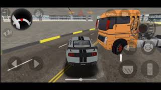 Mustang🔥🔥🔥 Indian car simulator 3D mustang car ride full speed#game screenshot 3