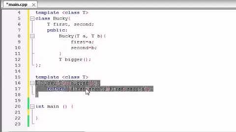 C++ Programming - 60 - class Templates