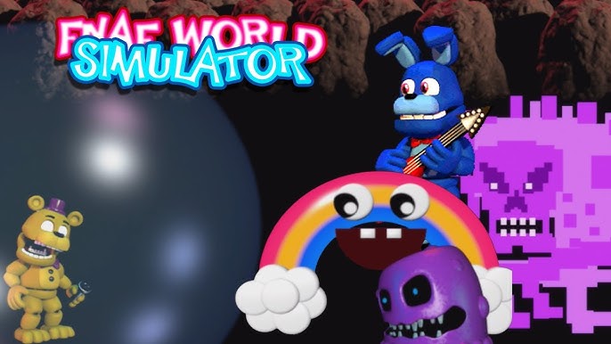 Defeating Nightmare Fredbear in Fnaf world civil war #fnaf #fnafsecuri