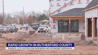 Rapid growth in Rutherford County