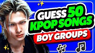 GUESS 50 KPOP SONGS: BOY GROUPS EDITION 🤩 | KPOP QUIZ 2026 screenshot 5